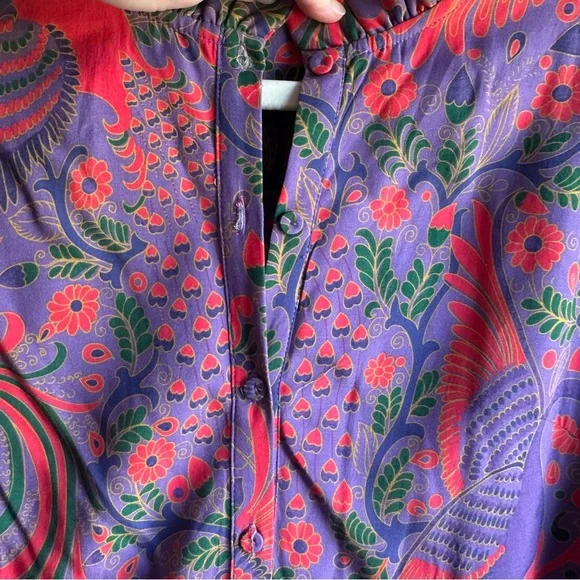 Tuckernuck Peacock Gwyneth 100% Bamboo Dress with Pockets Resortwear Sz M - Picture 9 of 16